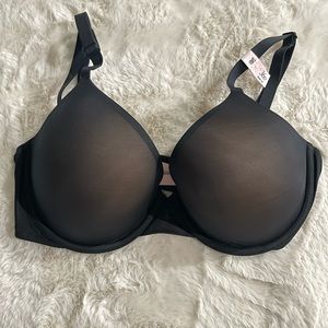 Victorias Secret Push Up Bra 36D Black Brand New